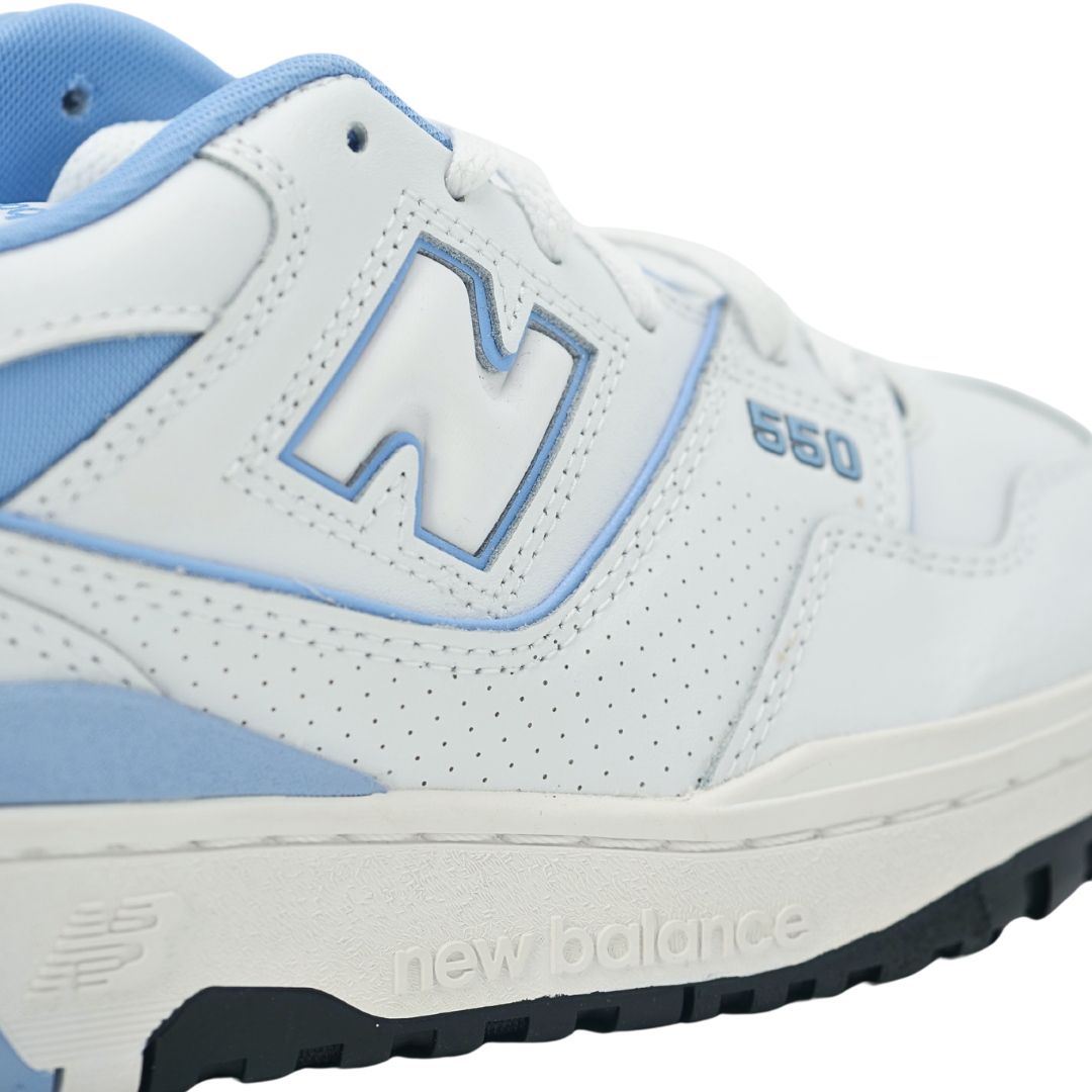 New Balance 550 UNC White University Blue