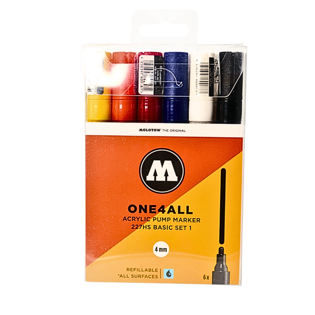 Molotow ONE4ALL Basic Set 1
