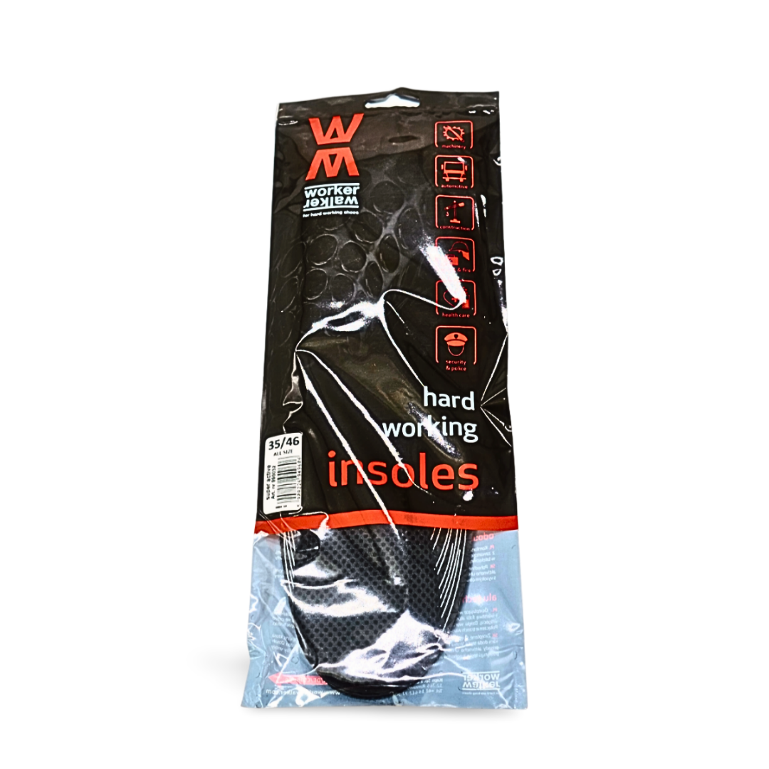 Anti-sweat work boot inserts - Worker Walker Super Active