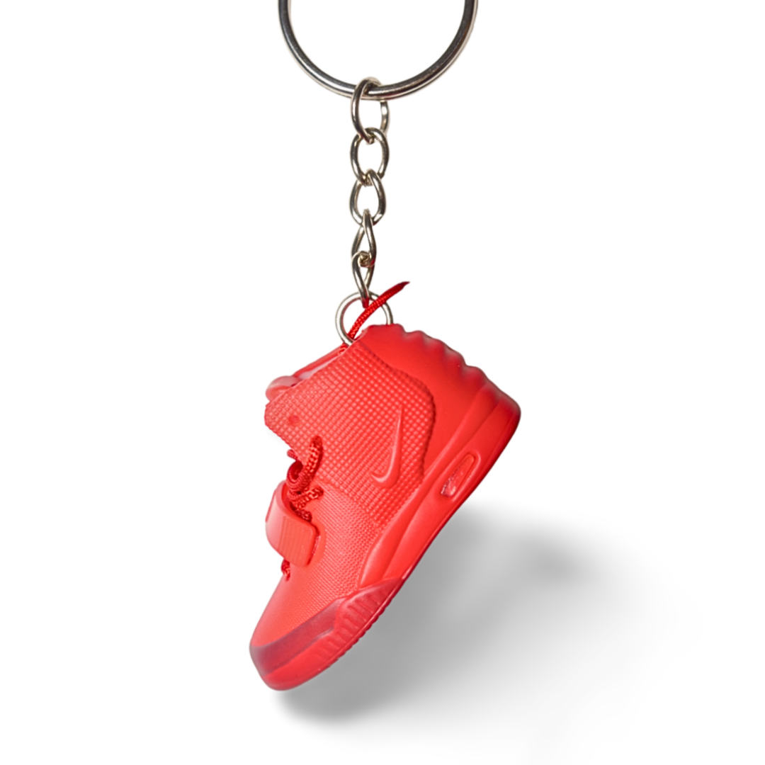 Sneaker keychain - Nike Yeezy 2 - Red October