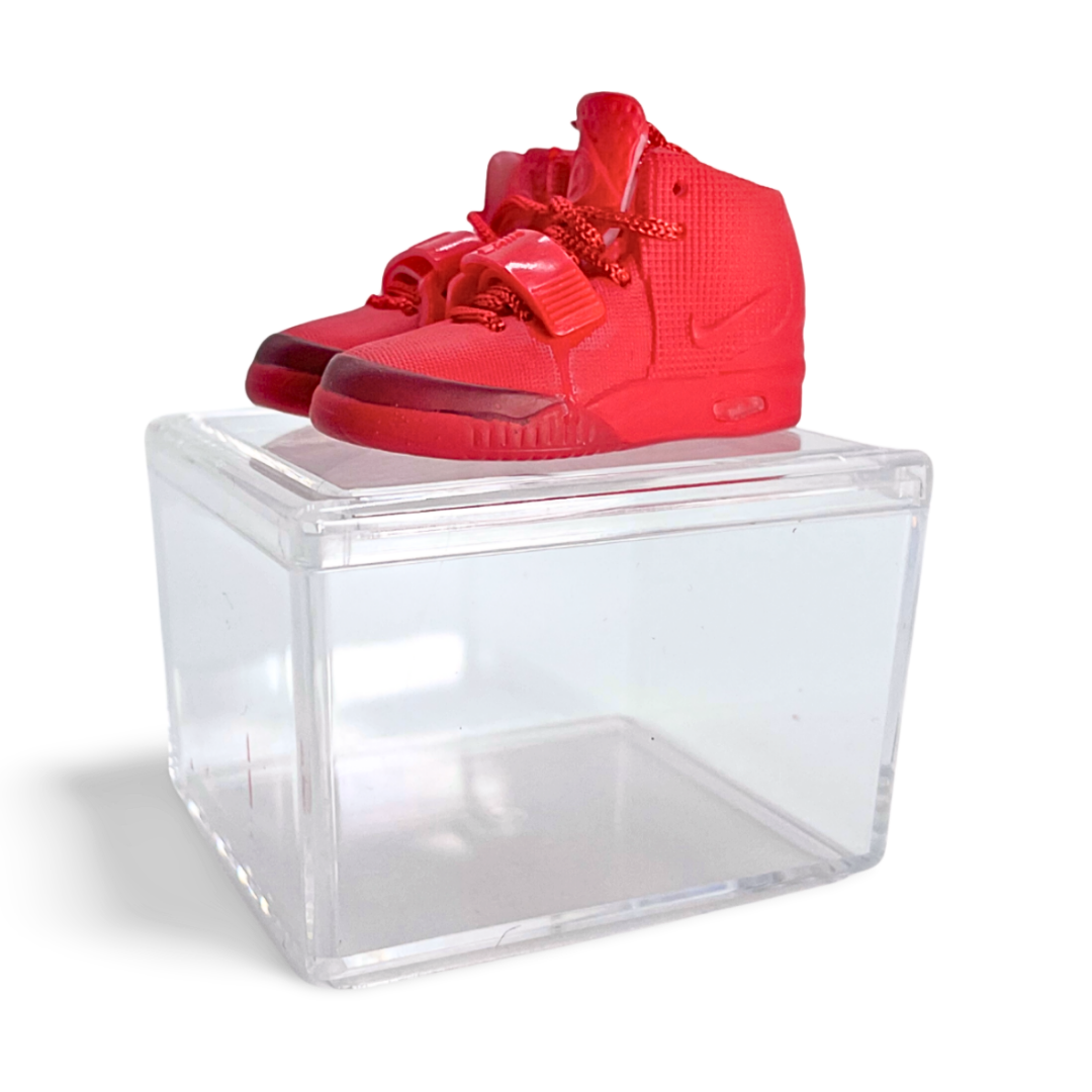 Miniature Sneakers - Nike Air Yeezy - Red October