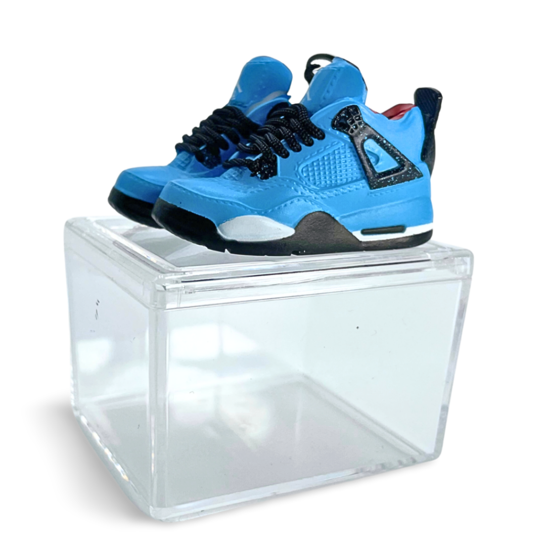 Miniature Sneakers - Nike Jordan 4 Travis Scott Cactus Jack