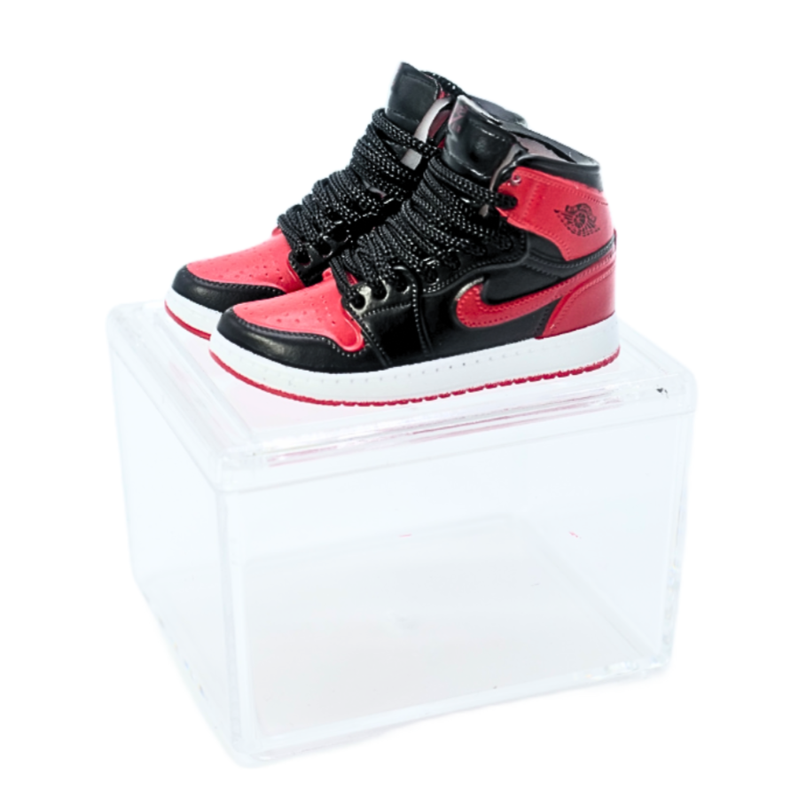 Miniature Sneakers - Nike Air Jordan 1 Patent Bred