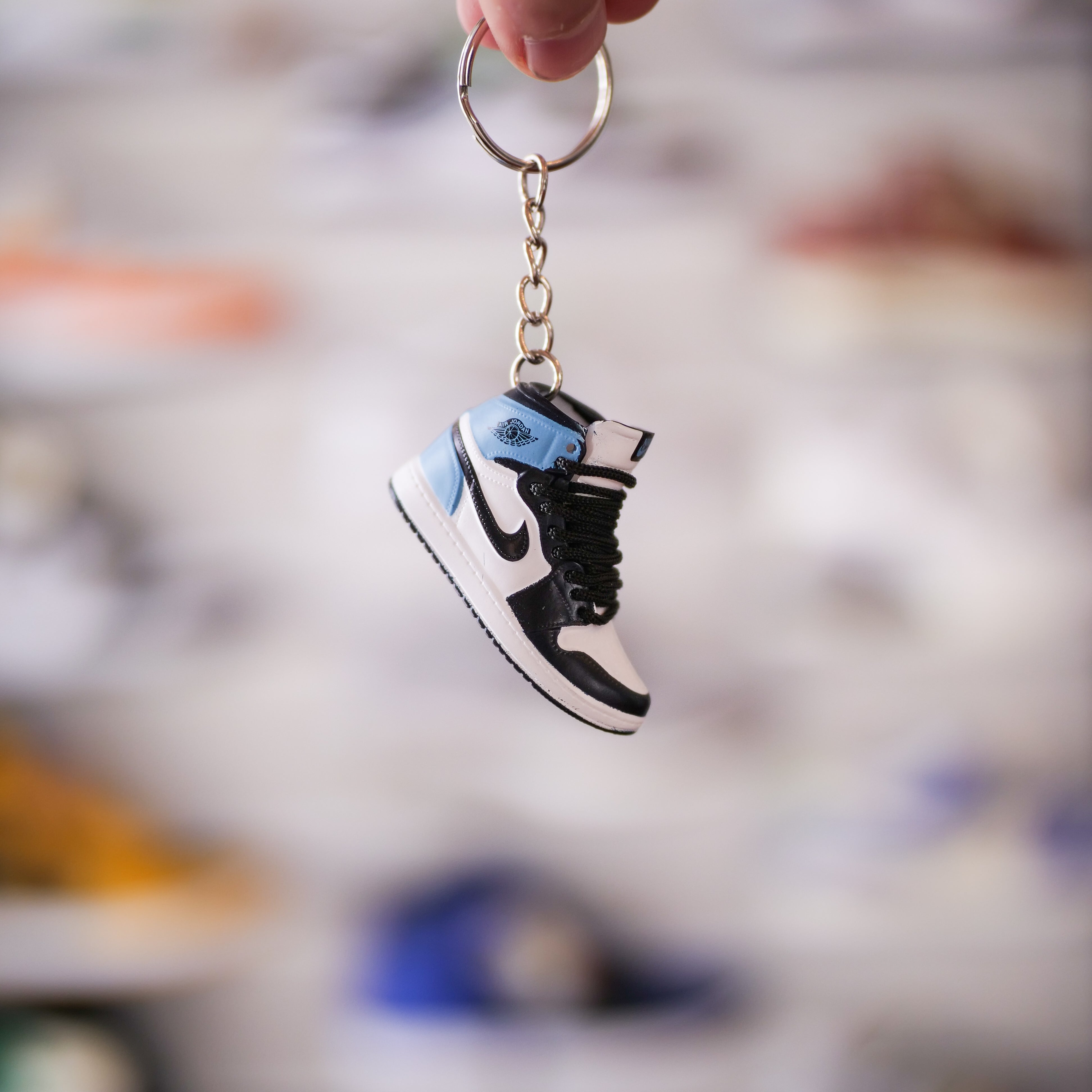 Porte-clés - Nike Jordan 1 Obsidian UNC
