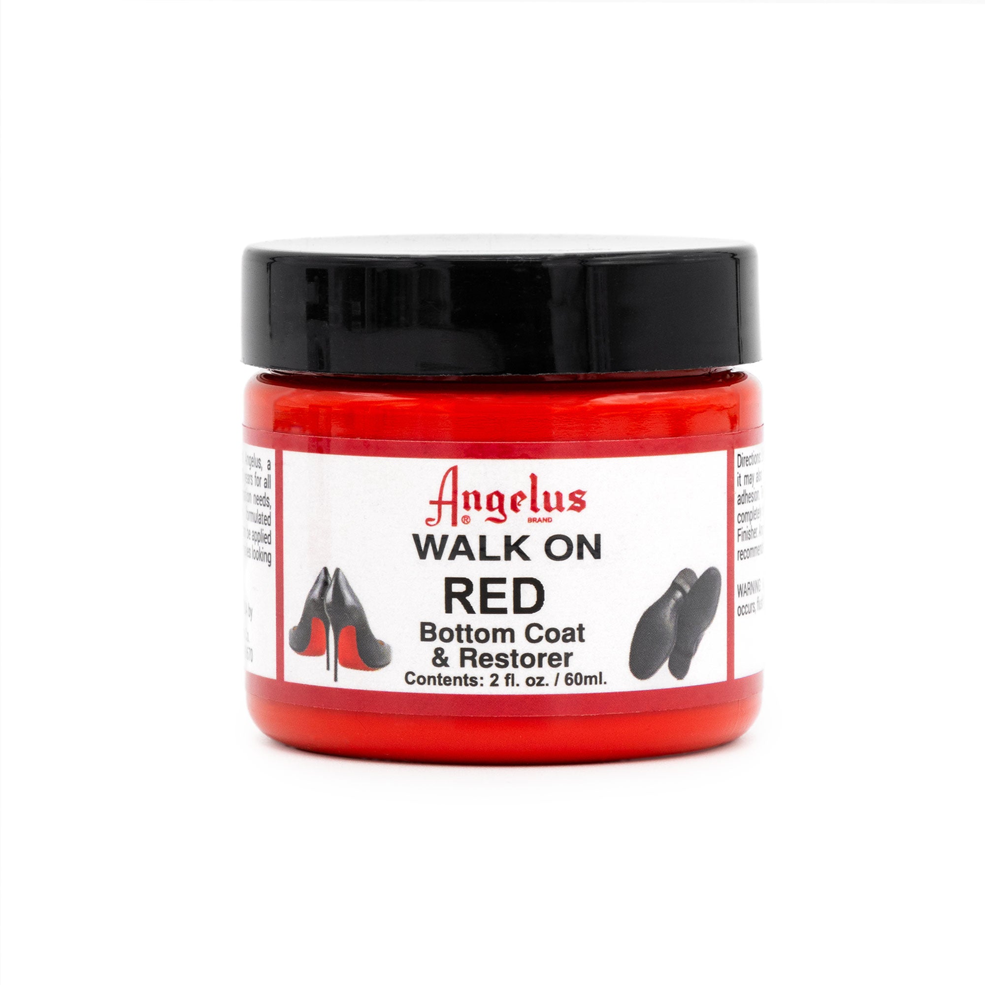 Angelus Walk on Red paint