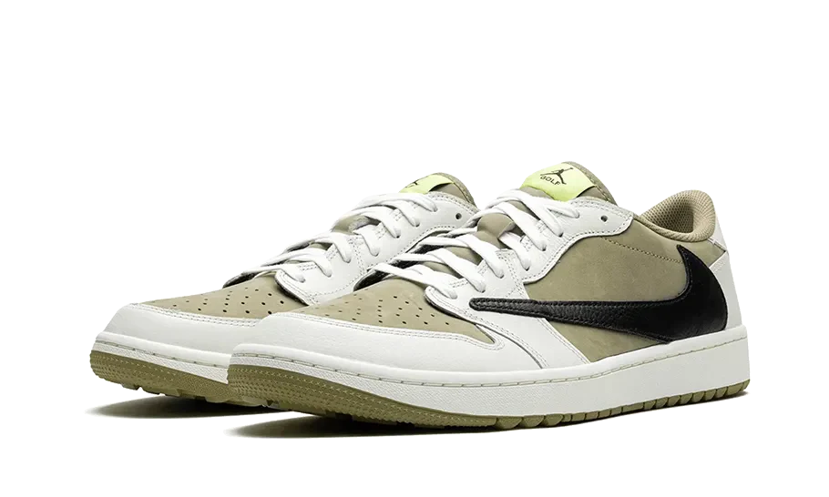 Nike Air Jordan 1 Retro Low Golf Travis Scott Neutral Olive