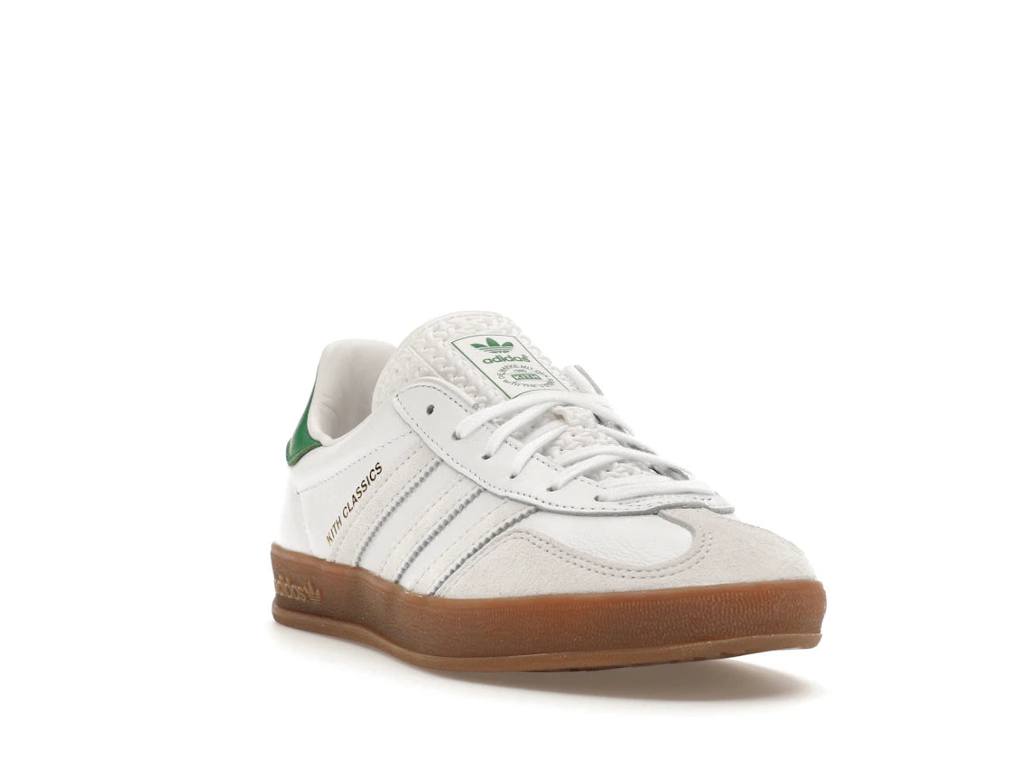 Adidas Gazelle Indoor Kith Classics White Green - IH2515
