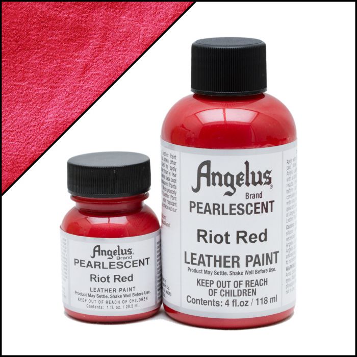 Angelus Pearlescent Riot Red paint