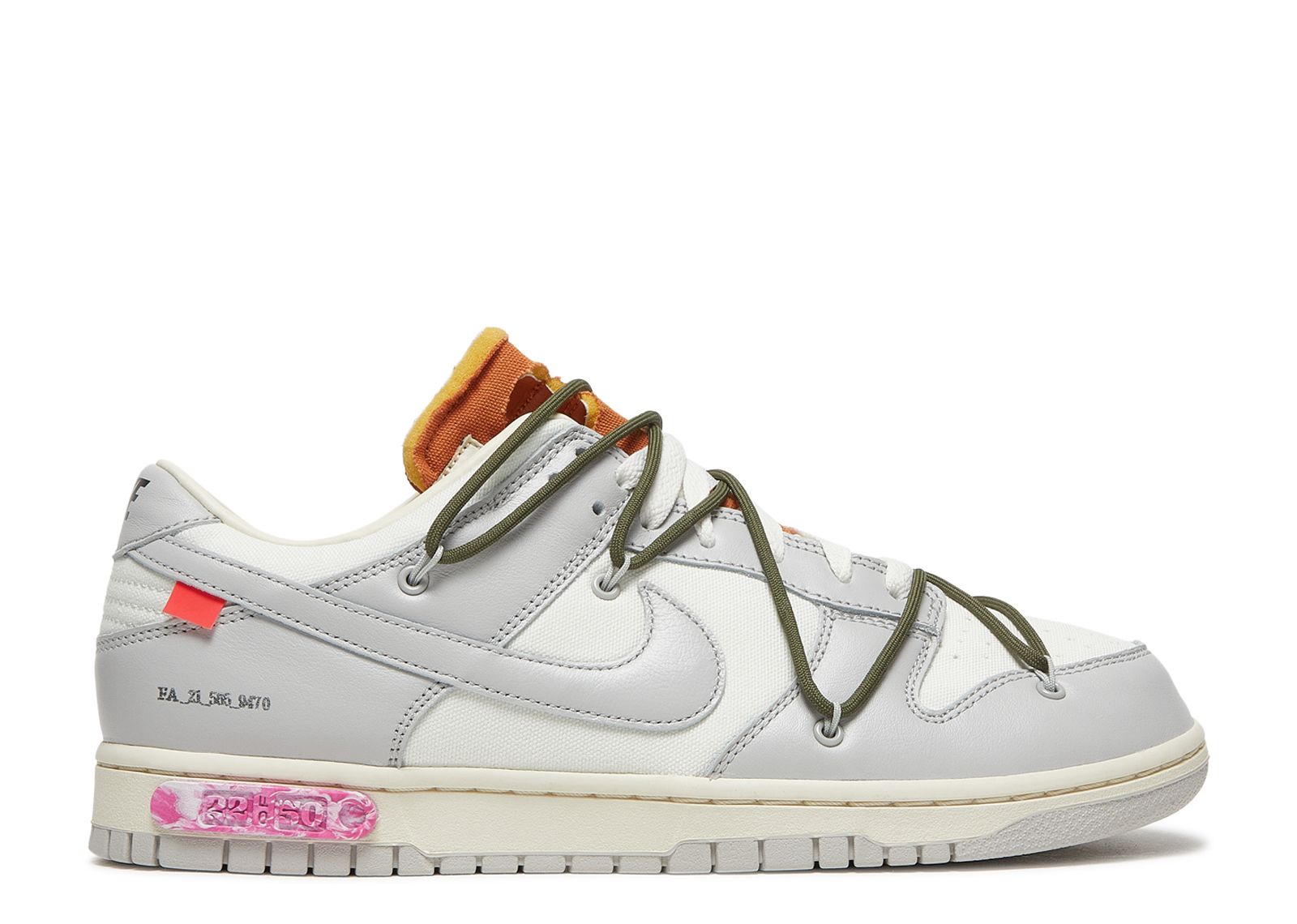 Nike Dunk Low Off-White Lot 22 - DM1602-124