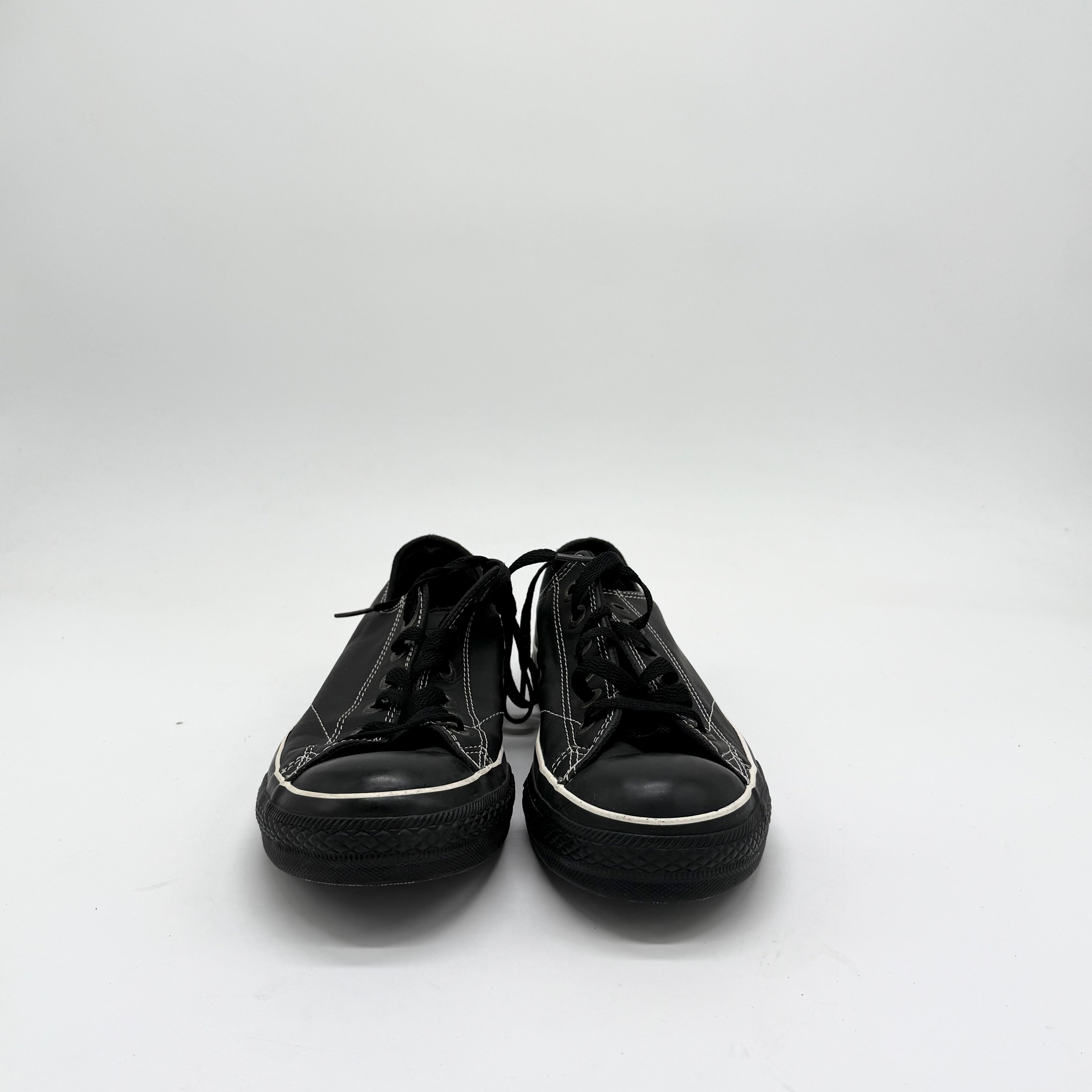 Converse Ctas Ox Black Leather EU 38 1/2