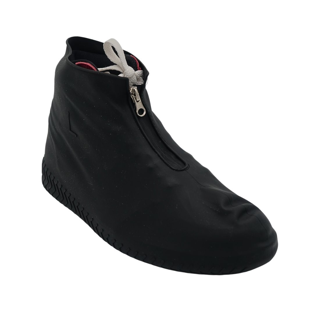 Silicone sneaker covers with zipper
