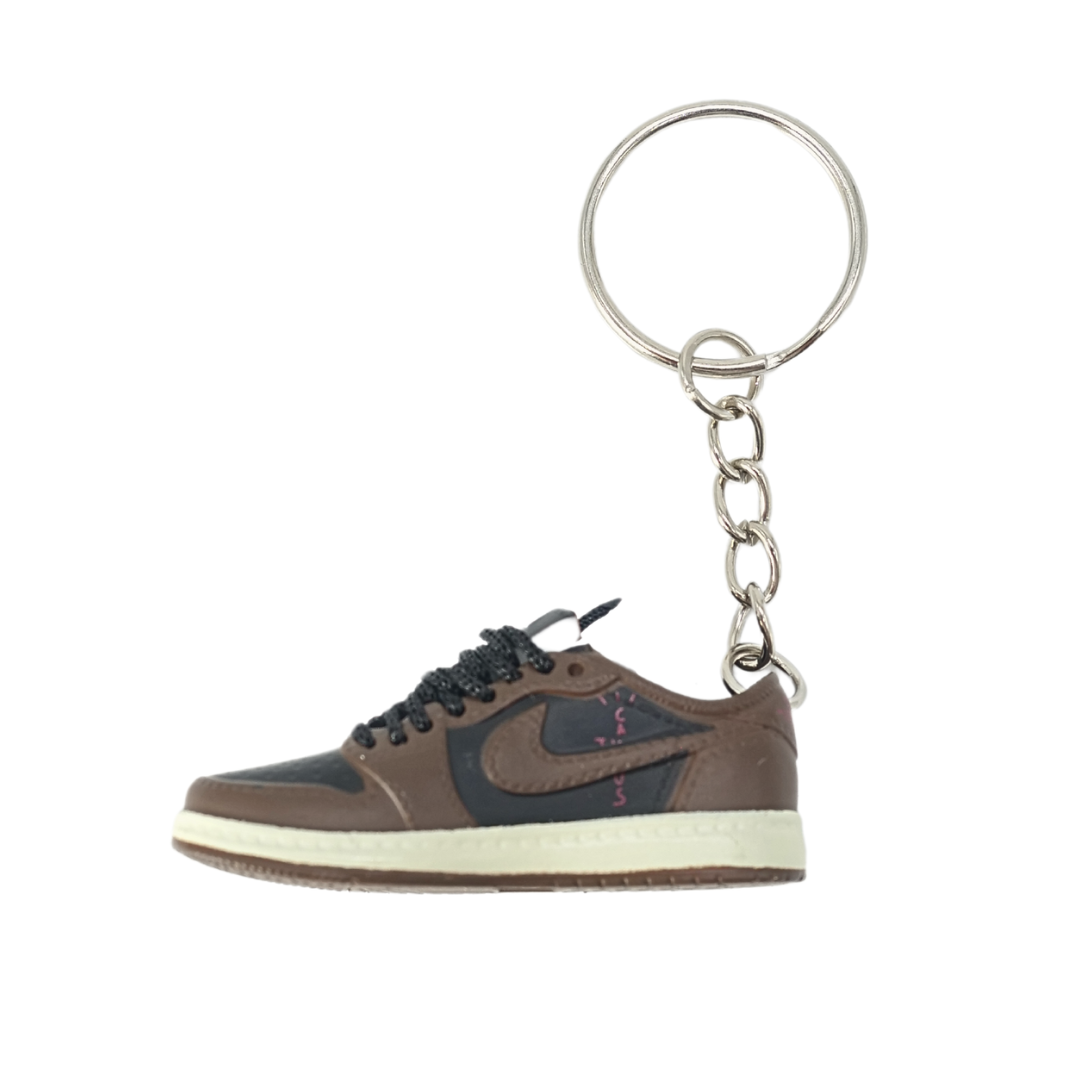 Sneaker keychain - Nike Air Jordan 1 Low x Travis Scott Mocha