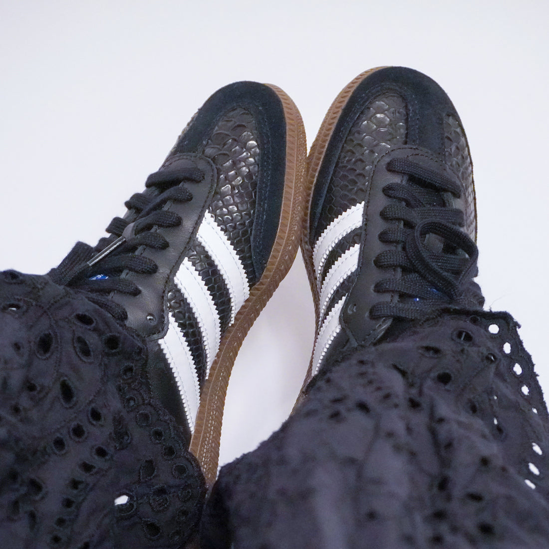 Black Viper - Adidas Samba Custom Sneakers