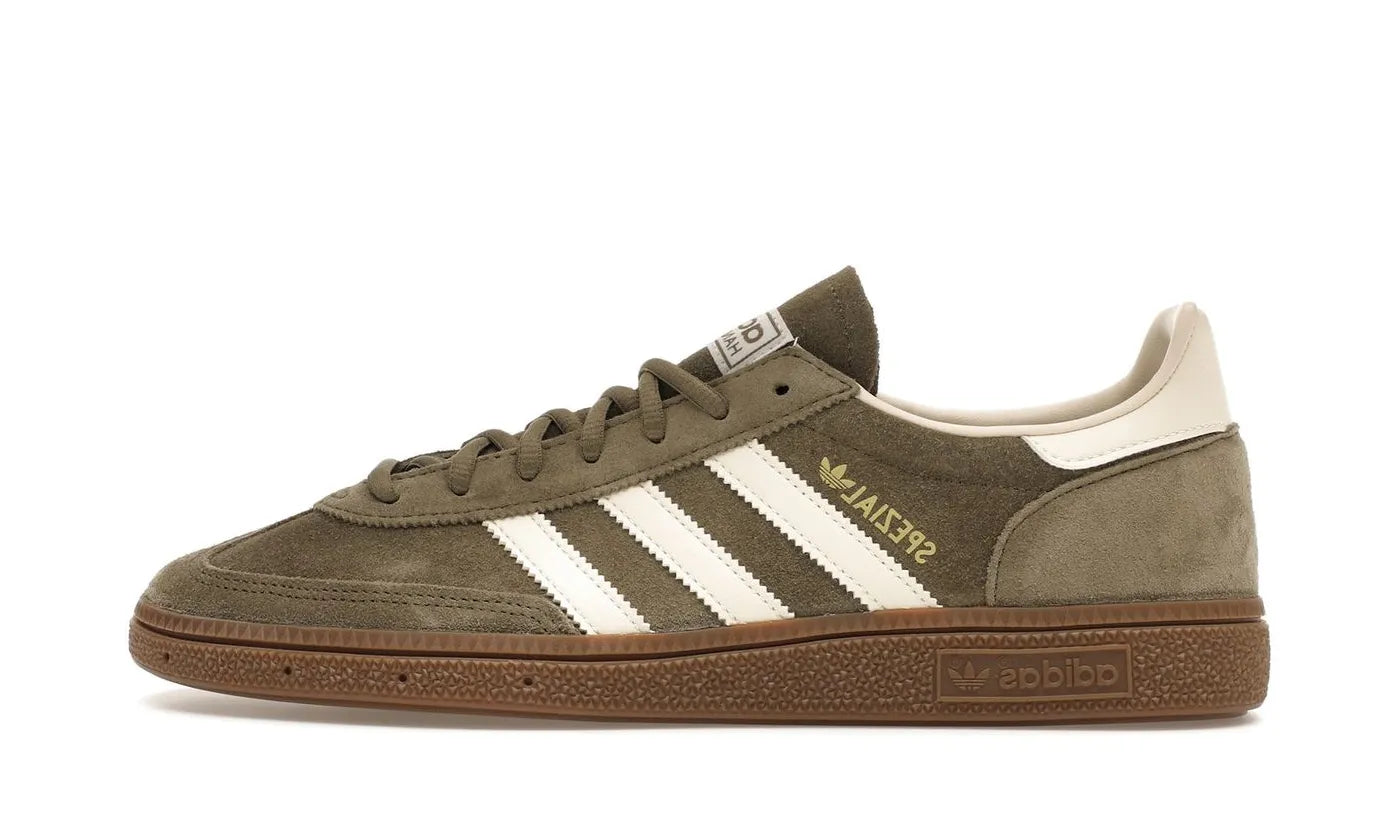 Adidas Handball Spezial Olive Strata Cream White - JR2121
