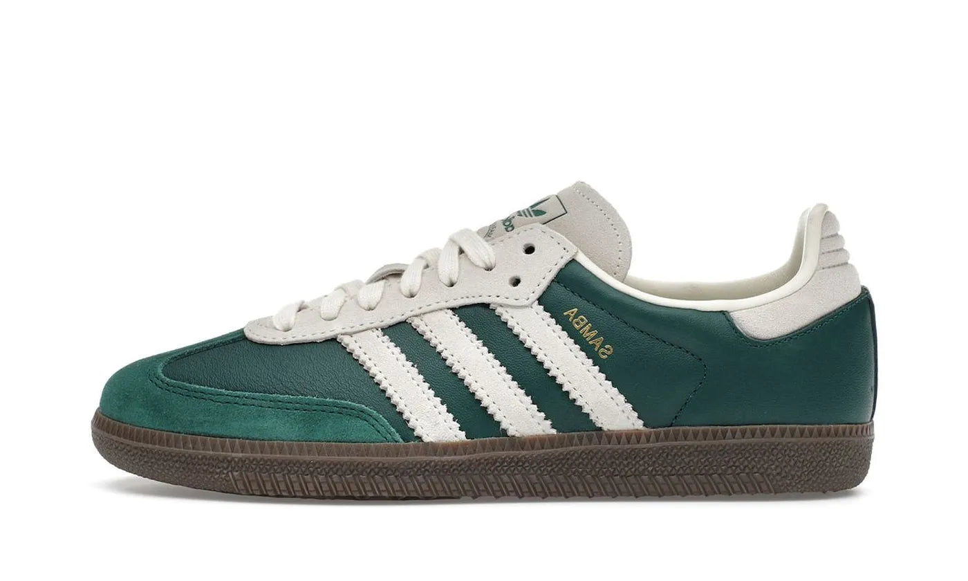 Adidas Samba OG Dark Green Beige - JH7862