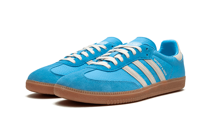 Adidas Samba OG Sporty and Rich Blue Grey