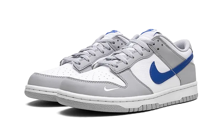 Nike Dunk Low Mini Swoosh Wolf Grey Game Royal - FN3878-001