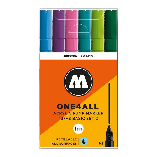 Molotow ONE4ALL Basic Set 2