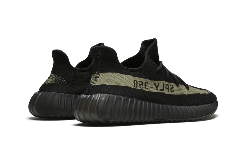 Adidas Yeezy Boost 350 V2 Black Green - BY9611